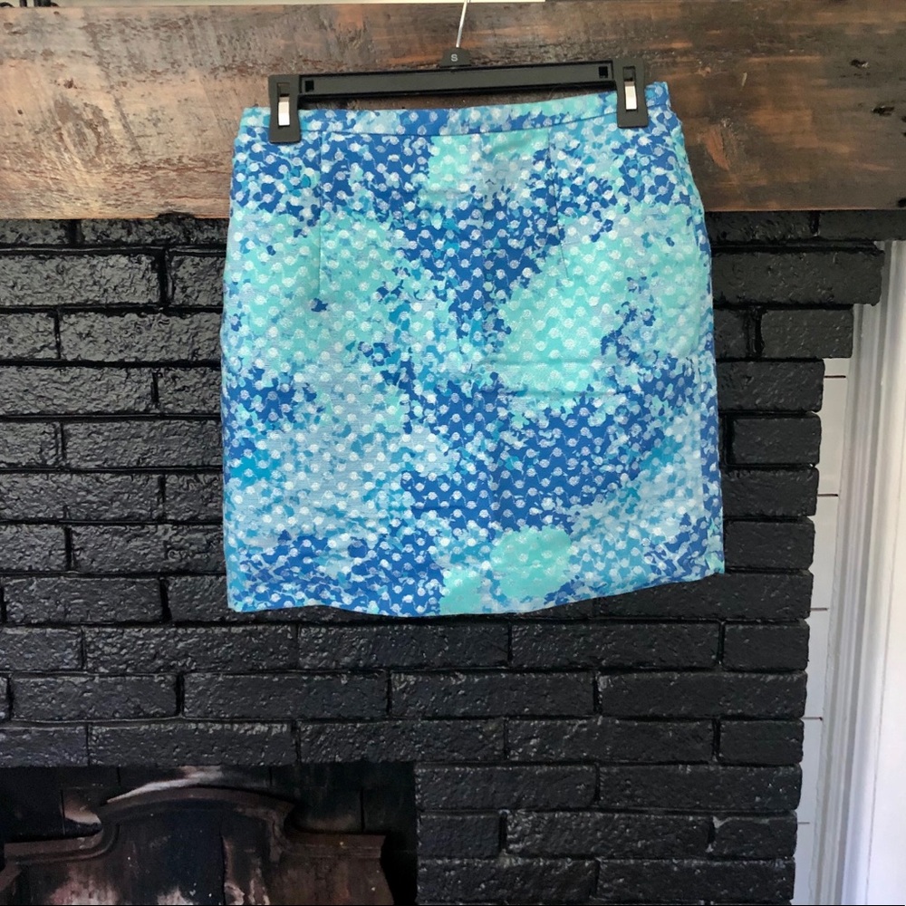 Blue Mini Skirt